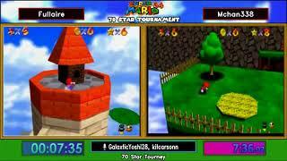 Fullaire vs Mchan338. SM64 70 Star Tournament 2017