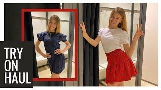 TRY ON HAUL / which school uniform do you think I chose?