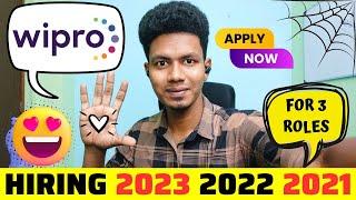 Wipro Off Campus Hiring 2023 | 2022 | 2021 | Wipro Recruitment | Sharmilan Leads