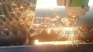 IPG 1500w fiber laser cutter testing 1