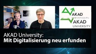 AKAD University - Entwicklung mit „Reibungsverlusten“ | mit Markus Jung von Fernstudium-Infos.de