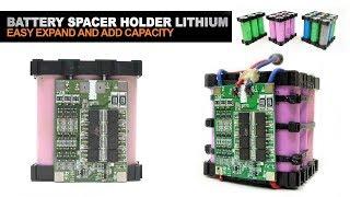 3S 12.6V Cell battery 18650 with BMS 3S board and holder