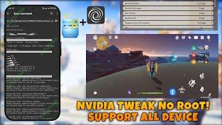 NVIDIA TWEAK NO ROOT!!... New Module Magisk Android Boost Peforma, Stabile FPS, Smooth Render + GD