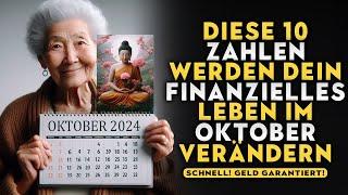 10 Glückszahlen, die Dein Leben im Oktober 2024 VERÄNDERN werden | Buddhistische Lehren