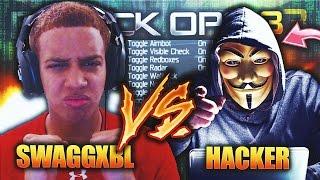 BLACK OPS 3 HACKER vs SWAGGXBL! GETTING DESTROYED BY A HACKER on Black Ops 3! (BO3 Multiplayer)