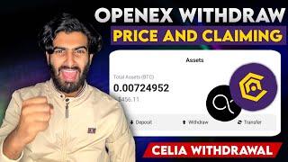 Satoshi Mining OEX Mining Token New Withdrawal Update & Price | Celia Mining Update #satoshimining