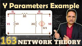 1 - Example of Y Parameters: Input & Output Admittance, Forward & Reverse Transfer Admittance