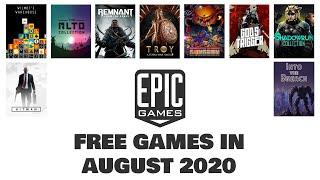 FREE GAMES from Epic Store IN AUGUST 2020