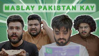 Maslay Pakistan Kay | Unique MicroFilms | Comedy Skit | UMF