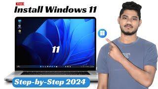 Windows 11 Installation Step by Step 2024 | How to Install Windows 11 | Install Windows 11 from USB
