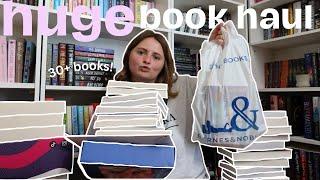 HUGE BOOK HAUL book unboxing, arcs, new releases & more!