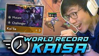 I break the world record for TFT's fastest Kaisa ever