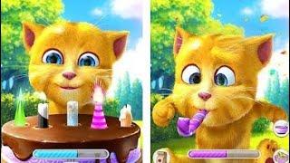 my talking ginger game play video 🫒🫒#talkingtom #tomfriends