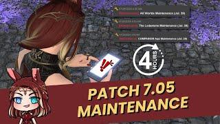 FFXIV: Patch 7.05 Maintenance Information