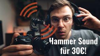 Trick für bessere Tonqualität in Videos! Günstiges Kamera Rode Videomicro Mikrofon 2021