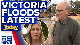 NSW Victoria border towns prepare for floods as Murray River threatens to peak | 9 News Australia