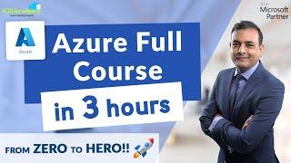 Azure Full Course | Learn Microsoft Azure in 3 hours | Azure Tutorial For Beginners | K21academy