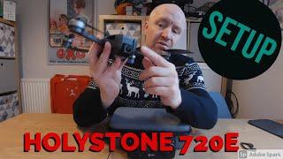 HOLY STONE HS720E DRONE - PRE FLIGHT SETUP | Calibration | Ophelia Go Set up