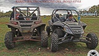 Polaris RZR XP 900 VS Arctic Cat WildCat 1000: Barrel Racing Canyons Off-Road Style