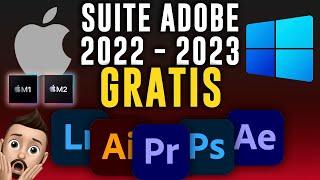 Suite de Adobe 2024 en Mac Intel/M1/M2/M3 y Windows GR4TIS!!
