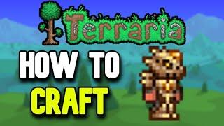 How to Make a Fossil Armor Set in Terraria (Quick Tutorial)