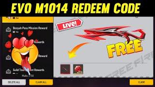 Evo M1014 Skin Giveaway Redeem Code | Free Fire New Event | Evo M1014 Giveaway