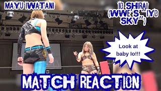 REACTION: Io Shirai vs Mayu Iwatani - Stardom Year End Climax 2016