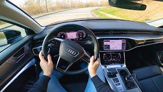 2023 Audi A6 Avant 40tdi quattro - pov test drive #audi #audia6 #testdrive
