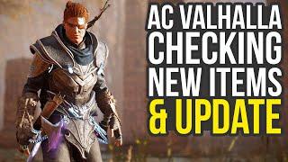 Assassin's Creed Valhalla Update - Checking New Free Items & Fixes (AC Valhalla Update)