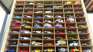 105 cars (miniature cars)  Find the miniature cars in the park and store them in your apartment