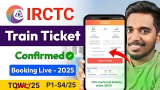 IRCTC se ticket kaise book kare 2025 | How to book train ticket irctc | IRCTC tatkal ticket booking