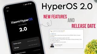 Xiaomi HyperOS 2.0 New Features & Launch Date | HyperOS 2.0 New Advance Textures & Ai & Ads Removed