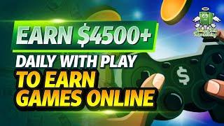 How to Make Money Online with Play To Earn Games (Crypto Games!!)
