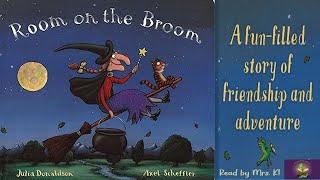 ROOM ON THE BROOM read aloud - A Kids Halloween Story read along | Kids picture book | Bedtime