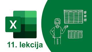 Microsoft Excel lekcija - Datuma funkcijas Today, Now, YearFrac