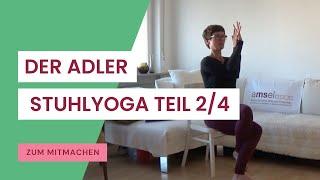 Zum Mitmachen: Stuhlyoga - Teil 2/4: Der Adler für Multiple Sklerose Betroffene (MS.TV)