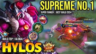 HYLOS BEST BUILD 2024 | BUILD TOP GLOBAL HYLOS GAMEPLAY | MOBILE LEGENDS