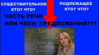 КАК РАЗЛИЧИТЬ: ЧАСТЬ РЕЧИ ИЛИ ЧЛЕН ПРЕДЛОЖЕНИЯ???// ОТВЕТ НАЙДЁШЬ ЗДЕСЬ!!!