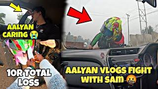 @aalyanvlogs1299 Crying  || AALYAN VLOGS FIGHT WITH sam 