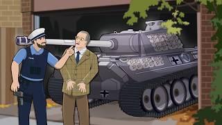 The Pensioner Who Hid A WWII Panther Tank In His Basement