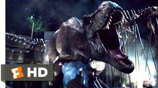 Jurassic World (2015) - T-Rex vs. Indominus (9/10) | Jurassic Park Fansite