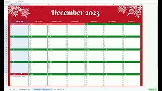 FREE Christmas Planner in Google Sheets - Exclusive only for JRen customers