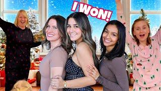 I WON! | Christmas Party | Pajama Party