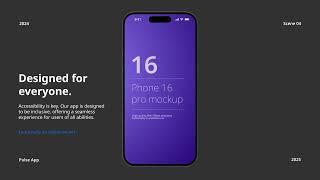 Phone 16 App Presentation Mockup - Product Promo | After Effect Template