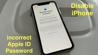 instantly remove icloud lock without previous owner success disable incorrect apple id or password