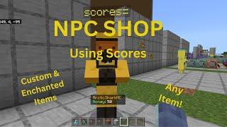 NPC Shop Using Scores (Currency Shop)