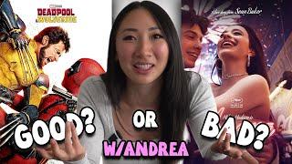 Andrea Jin Reviews New Movies (Deadpool vs Wolverine, Anora, BeetleJuice, Joker)