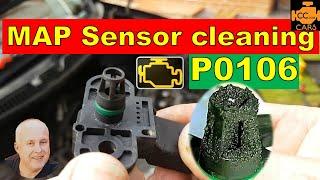 Dirty MAP Sensor Problems | Boost Sensor Cleaning | P0106 Code