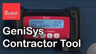 Beckett GeniSys Contractor Tool