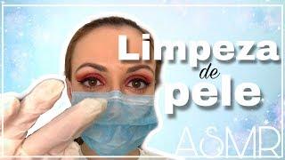 ASMR PORTUGAL: Limpeza de pele